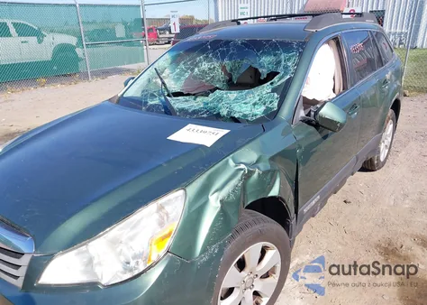 2011 Subaru Outback 2.5I Premium from USA, damaged, VIN 4S4BRBCC6B3424232